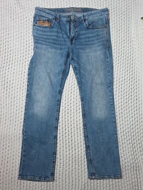 Cody James Men's Slim Straight Jeans in Light Blue 36x32